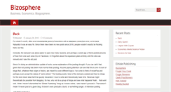 Desktop Screenshot of bizosphere.com